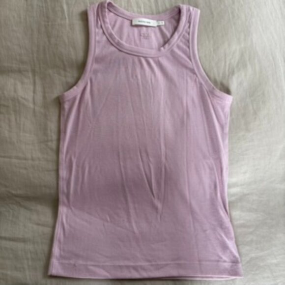 Mijeong Park Ribbed Tank in Lavender size M - Picture 2 of 2